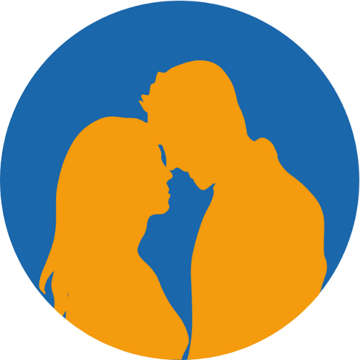 logo for rebuild intimacy featuring couples engaged in an embrace